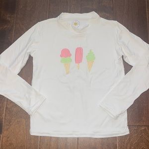 NWT Honey Bee Tees ICE CREAM TREATS LS RASHGUARD sz Small price is firm